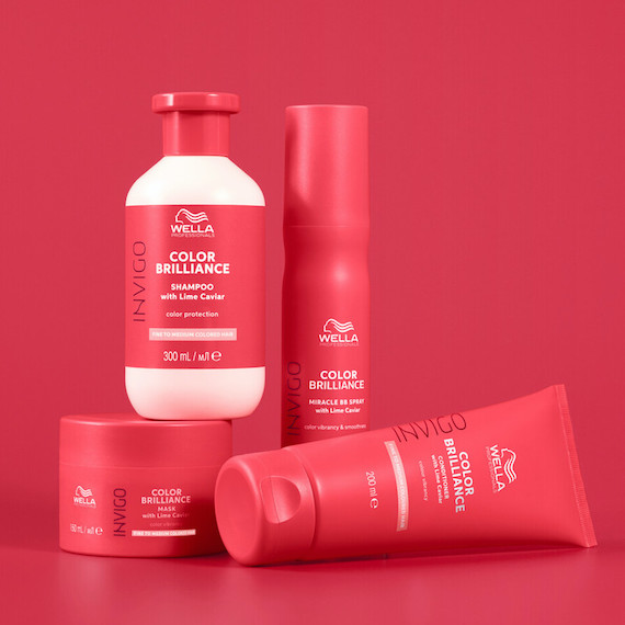 INVIGO Color Brilliance Shampoo, Conditioner, Mask and Miracle BB Spray.