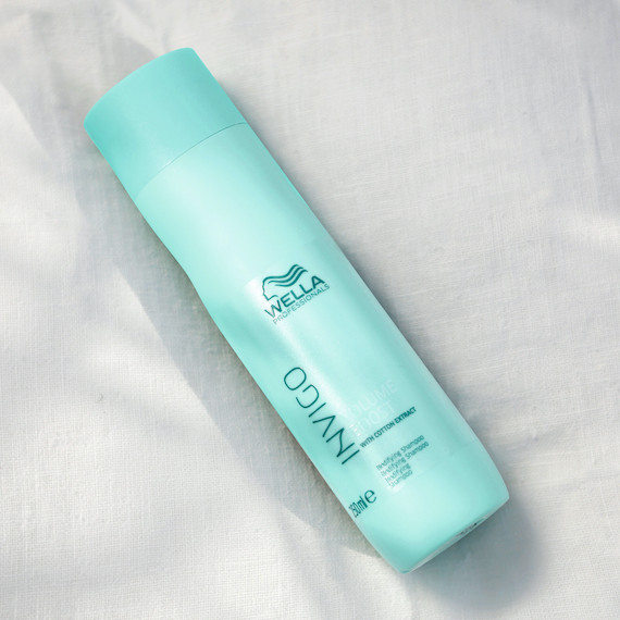 Bottle of Invigo Volume Boost by Wella Professionals.