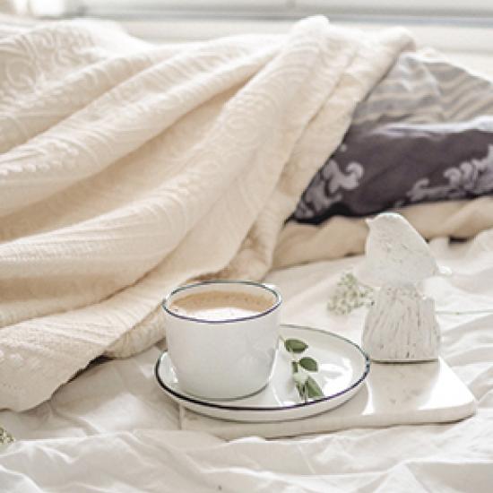 Bild von Kaffee-und-Sahne-Bettlaken 