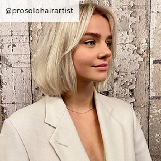 Bild Vanilla-Latte-Look, kreiert mit Wella Professionals