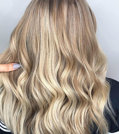 Natural babylights, created using Wella Professionals