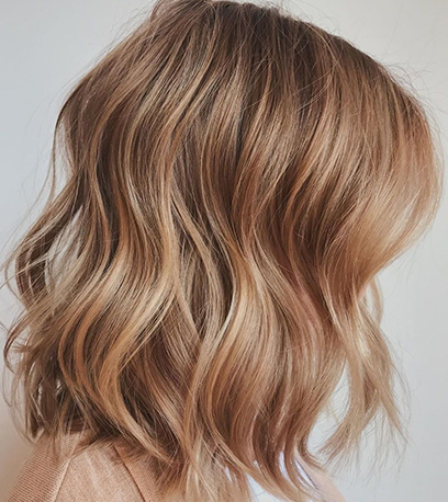 Milk tea babylights, created using Wella Professionals