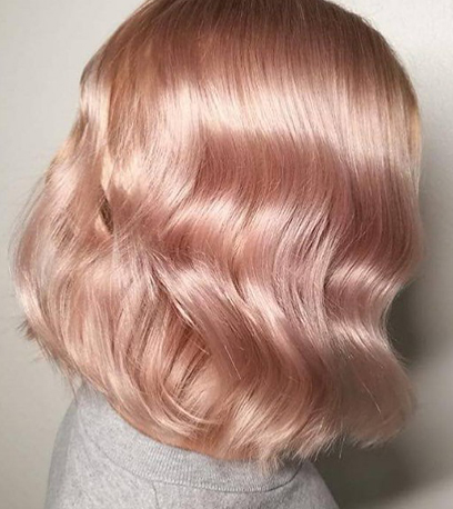 Image of cotton candy hair, created using Wella Professionals