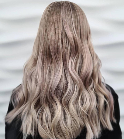 Image of Glossing Hair, created using Wella Professionals