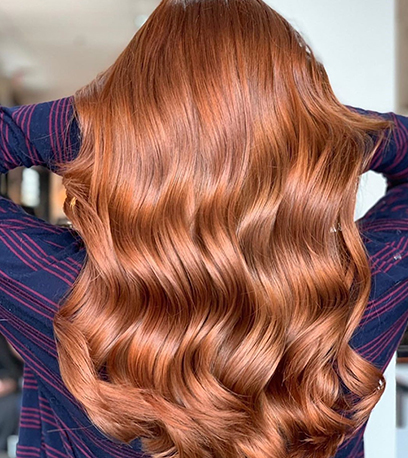 Image of Glossing Hair, created using Wella Professionals