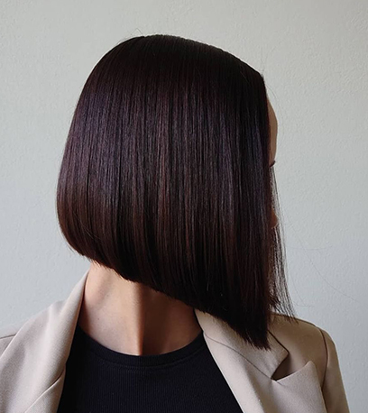 Image of Glossing Hair, created using Wella Professionals
