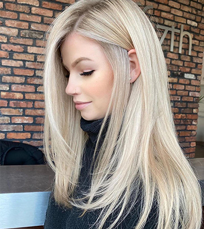 Image of Glossing Hair, created using Wella Professionals