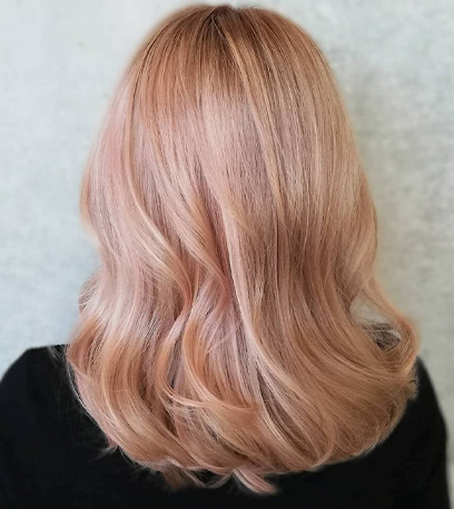 Bright Mirror Lights, created using Wella Professionals