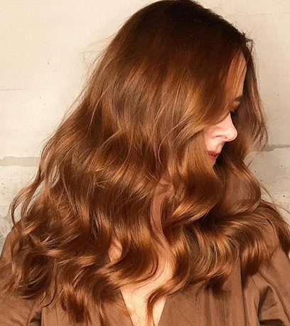 Image of creamy Shadow lights, created using Wella Professionals