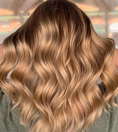 GOLDEN MILK TEA HAIR