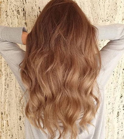 MILK TEA HAIR BALAYAGE