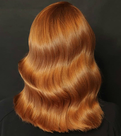 Image of elegant Muted Auburn, created using Wella Professionals