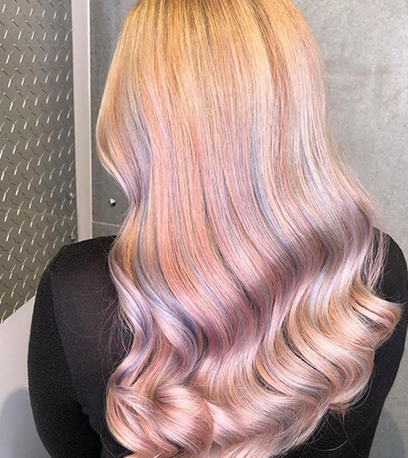 Creamy Partial Pastel, created using Wella Professionals