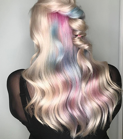 Elegant Partial Pastel, created using Wella Professionals