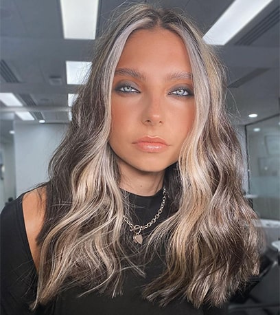 Image of Creamy Ring Light Balayage, created using Wella Professionals