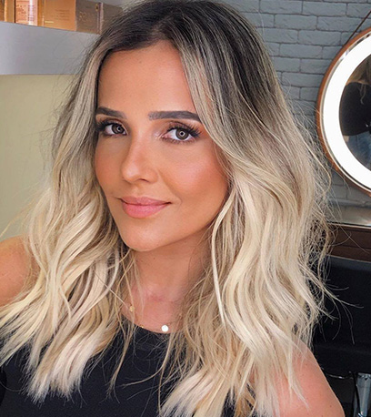 Image of Root Shadow Blonde Hair, created using Wella Professionals