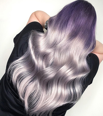 Image of Vivid Overlays, created using Wella Professionals