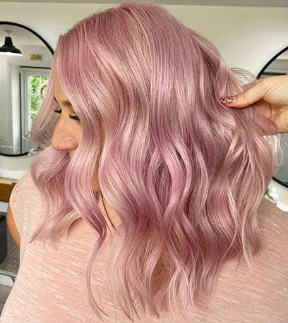 Image of Vivid Overlays, created using Wella Professionals
